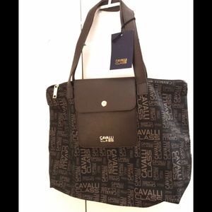 5/30% off - Just Cavalli Cavalli Class Roberto Cavalli Tote Bag Brown
